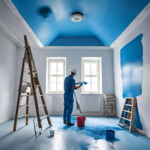 Decke streichen Decke streichen